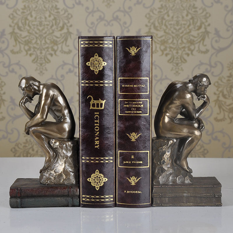 IdeaCraft™ | Thinker Ornaments Bookends