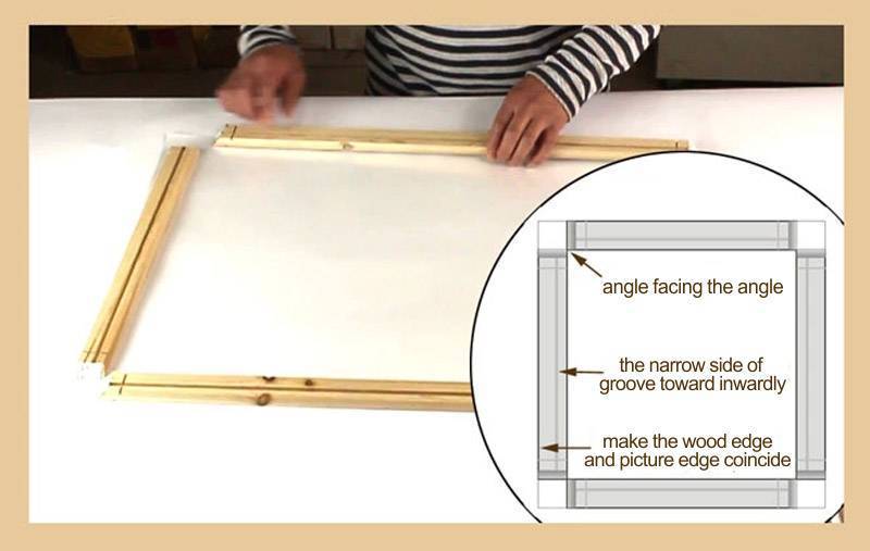 WoodFrame™ | Natural Wood Picture Poster Frame