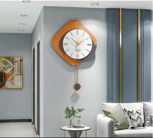 ChicTime™ | Wooden Wall Clock with Picture Frame Decoration