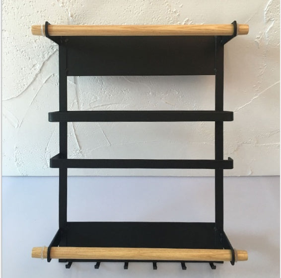 Refrigerator Rack Side Hanging Magnet Shelf Rack