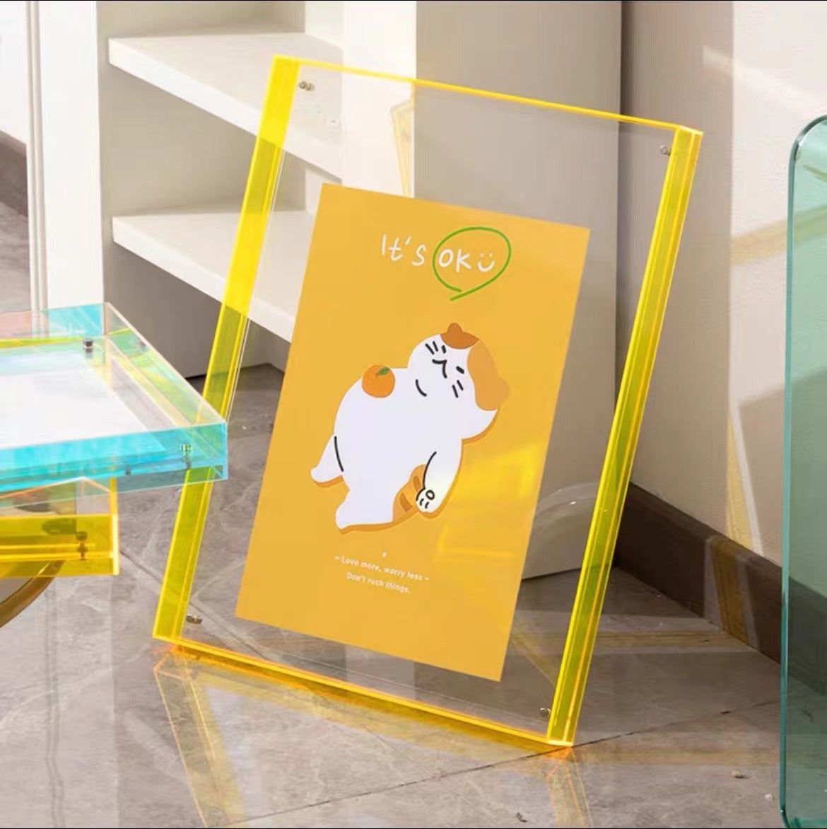 CrystalClear View™ | Acrylic Transparent Picture Frame