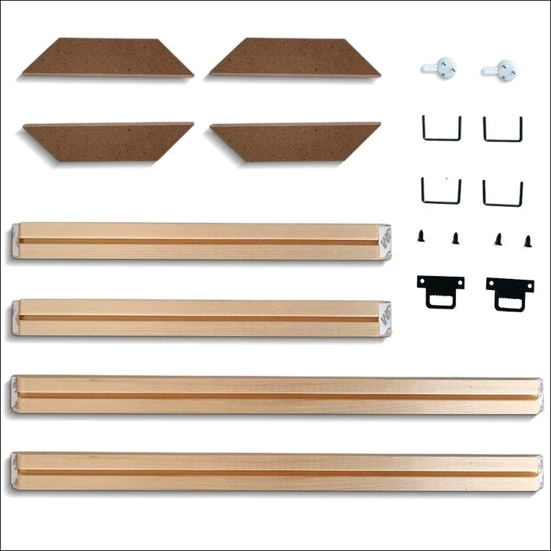 GalleryCraft™ | Solid Wood Wall Hanging Picture Frame Assembly