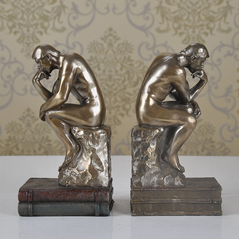 IdeaCraft™ | Thinker Ornaments Bookends