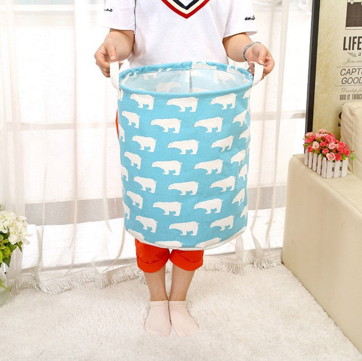 FoldEase™ | Foldable Laundry Storage Basket