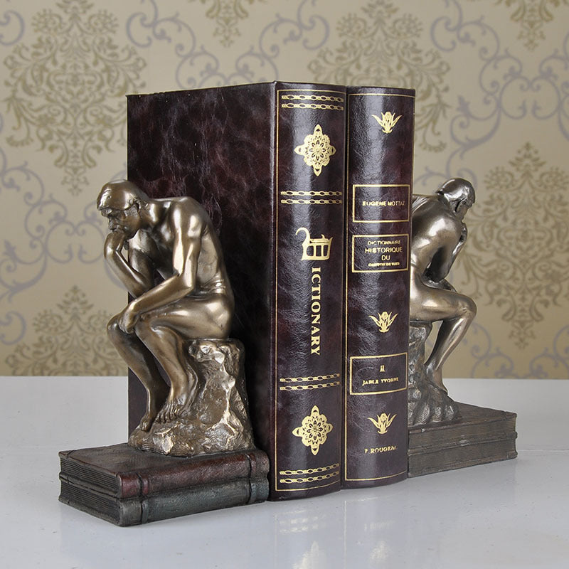 IdeaCraft™ | Thinker Ornaments Bookends