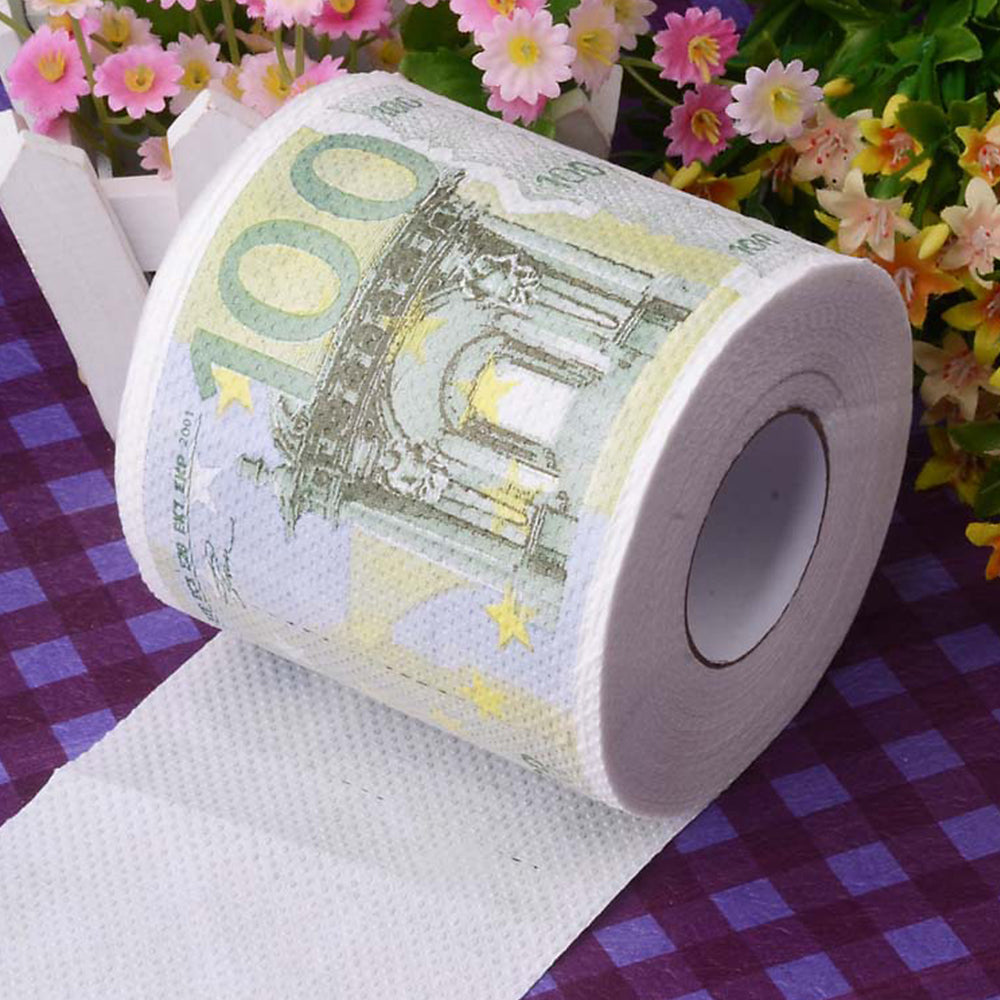 CashRoll™ | Household Currency Toilet Paper with Core
