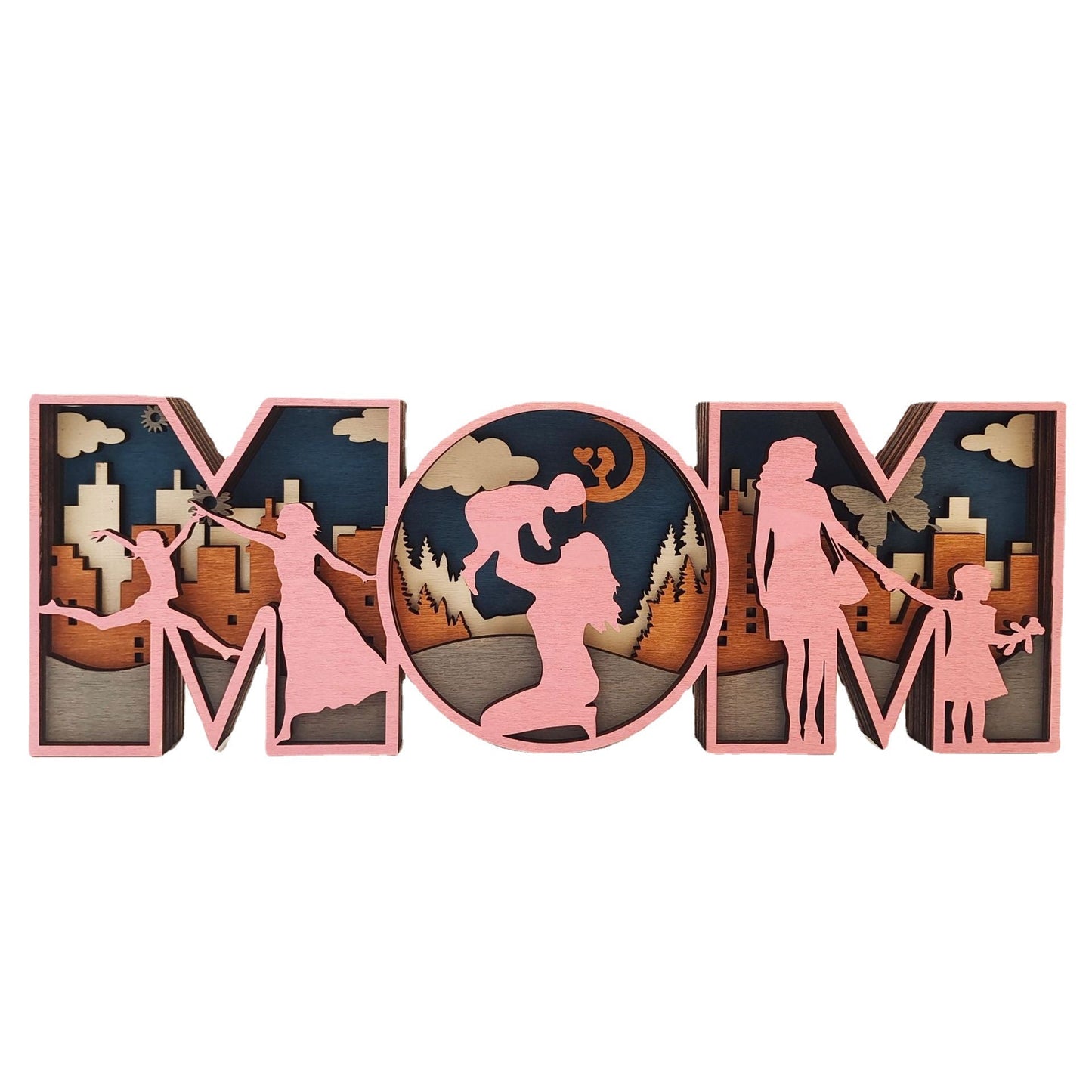 ParentCraft™ | Wooden Crafts Decoration for Mother's Day and Father's Day