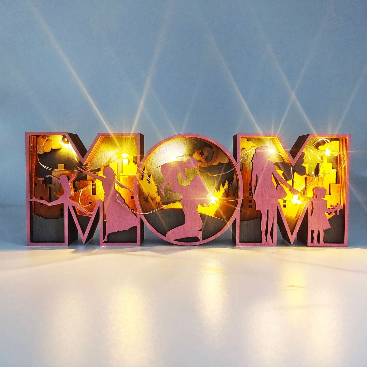 ParentCraft™ | Wooden Crafts Decoration for Mother's Day and Father's Day