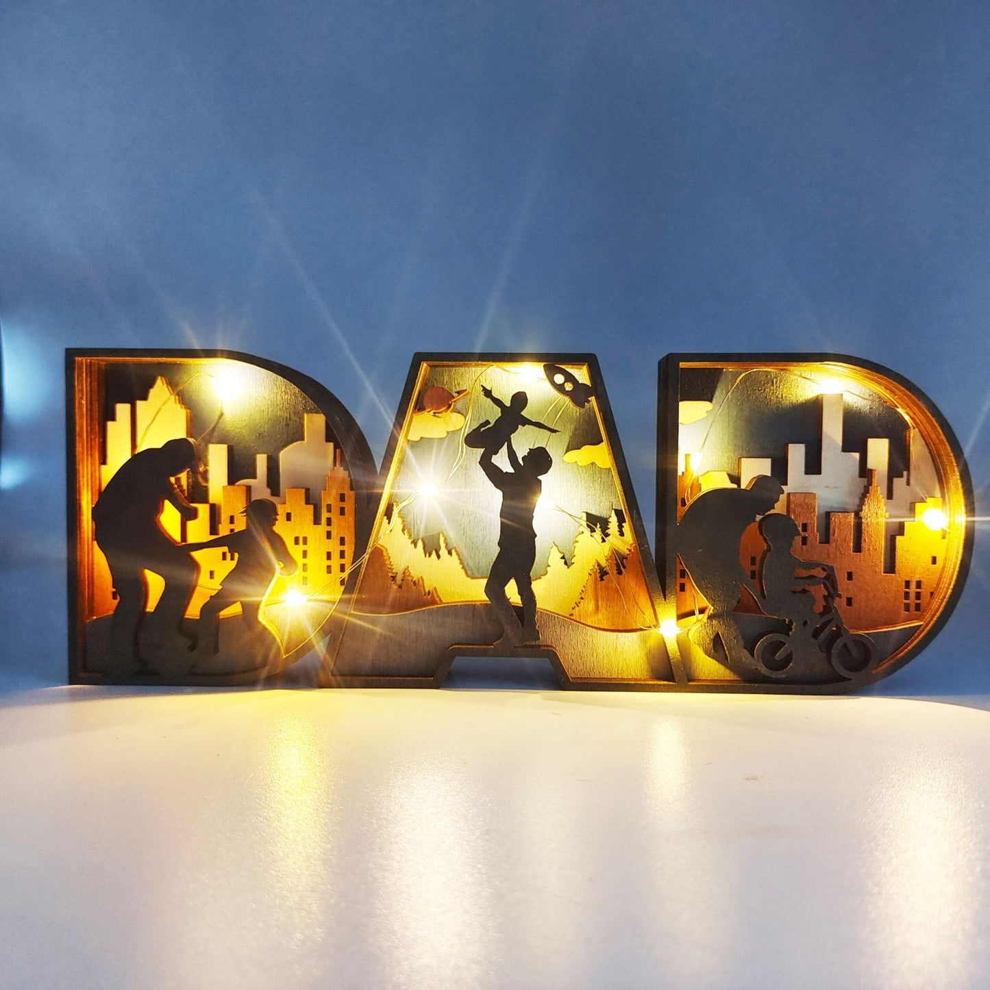 ParentCraft™ | Wooden Crafts Decoration for Mother's Day and Father's Day