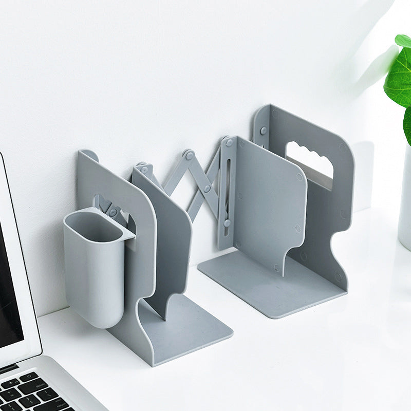 FoldAway™ | Retractable Bookends for Shelf Books