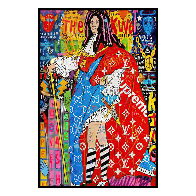 GraffitiCanvas™ | Street Art Banks Canvas Painting