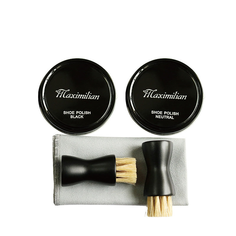 ShoeShineLux™ | Leather Shoe Brush Household Set
