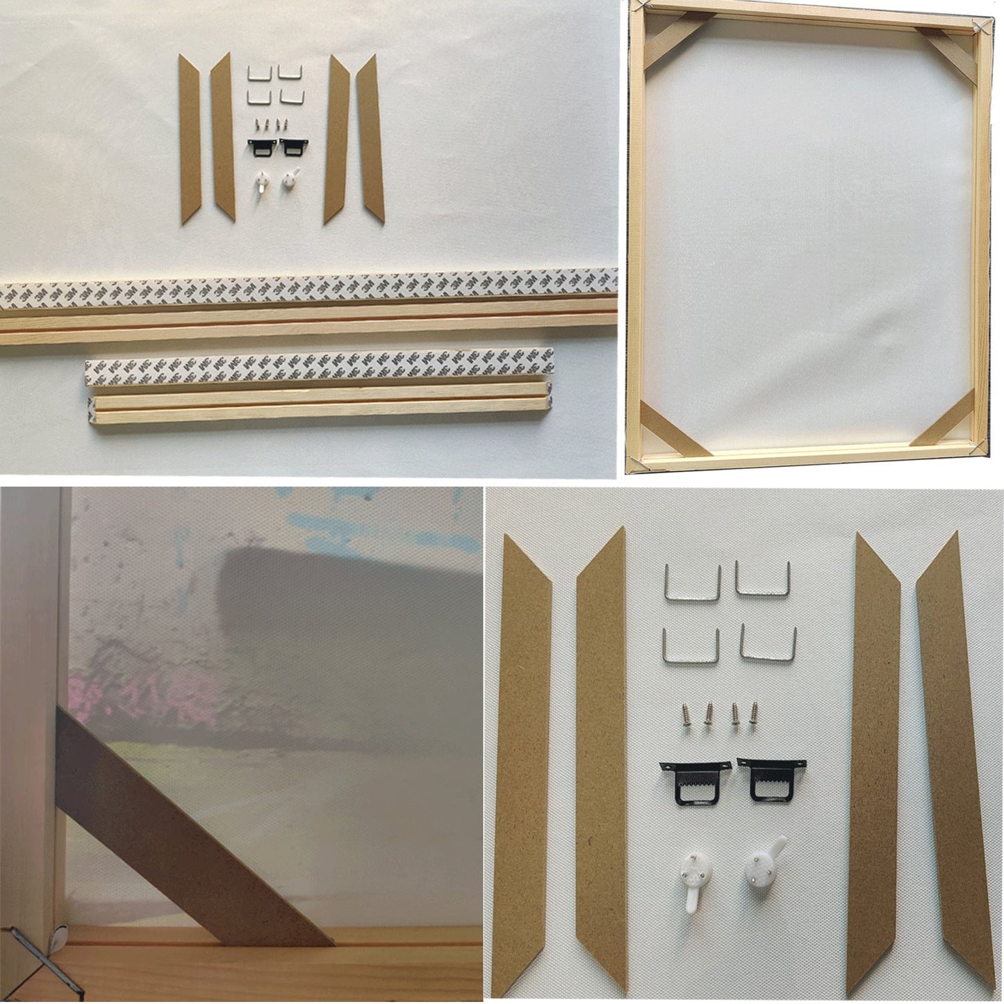 GalleryCraft™ | Solid Wood Wall Hanging Picture Frame Assembly