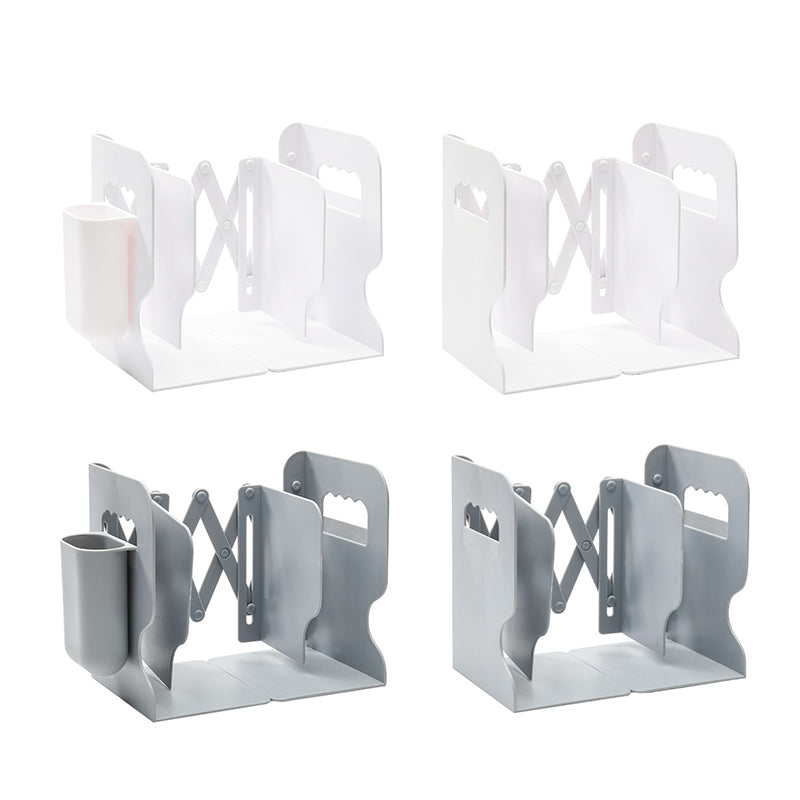FoldAway™ | Retractable Bookends for Shelf Books
