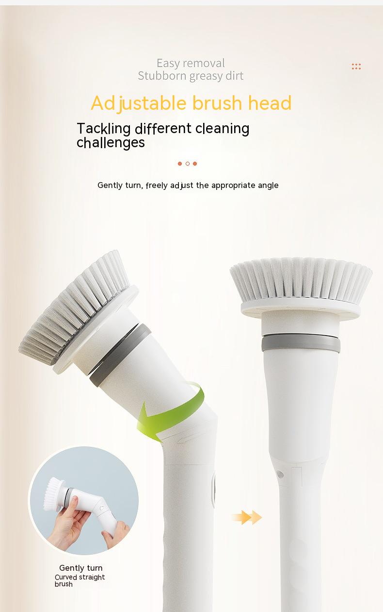 ScrubEase™ | Electric Multifunction Wall Scrubber Brush