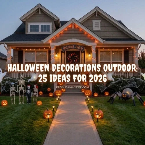 Halloween Decorations Outdoor: 25 Ideas for 2026