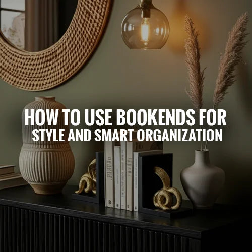 How to Use Bookends for Style and Smart Organization