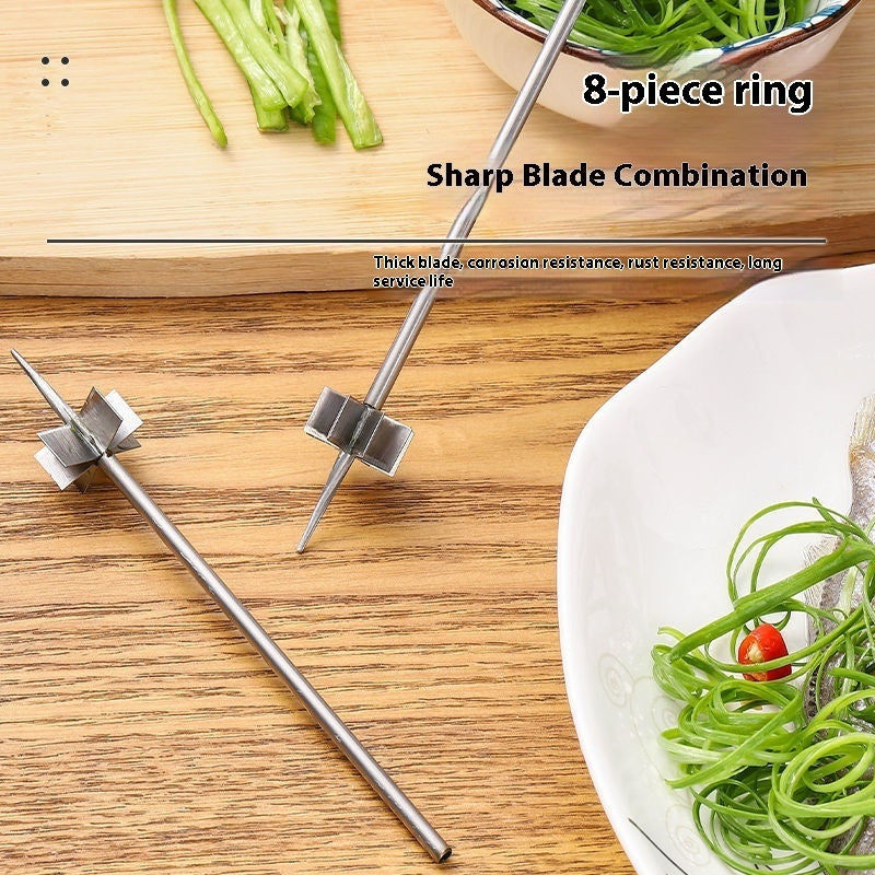 Onion Cutting Knife Multi-functional Slicer Gadget