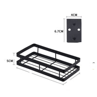 Metal Wall-Mounted Spice Rack Multifunctional Item