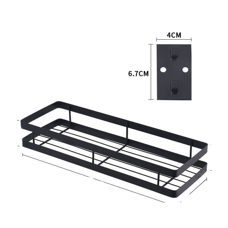 Metal Wall-Mounted Spice Rack Multifunctional Item