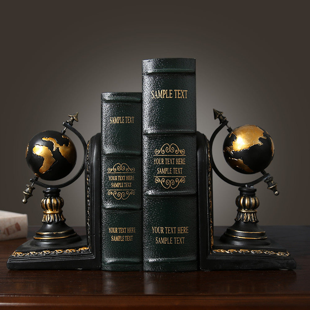 VintageVerse™   | Rustic Retro Creative Bookends