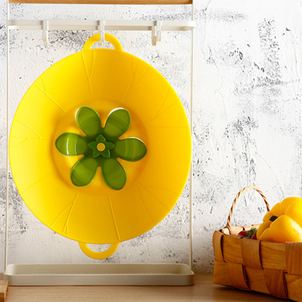 Kitchen Gadget Silicone Spill-Proof Pot Utensil Cover