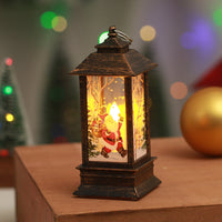 Christmas Decorations Flame Candlestick Lamp