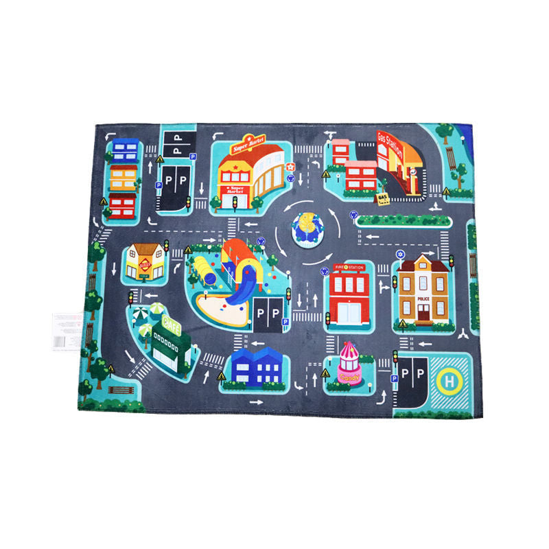 PlayGlow™  |  LED Lighted Road Rugs for Kids' Play