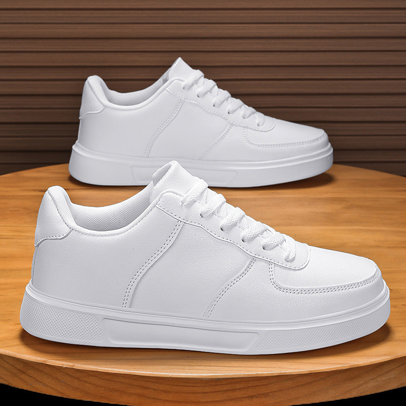 Spring And Summer Student Leisure Korean Large Size White Shoes Male