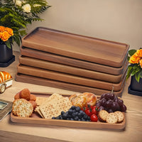 Versatile Solid Wood Serving Tray