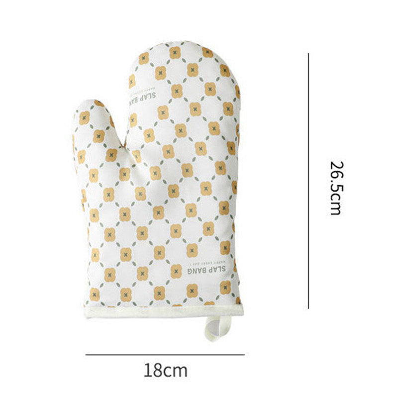 Anti-Scalding Microwave Cotton Non-Slip Insulation Gloves
