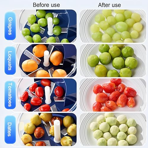 Electric Garlic & Fruit Peeler for Fast Kitchen Prep