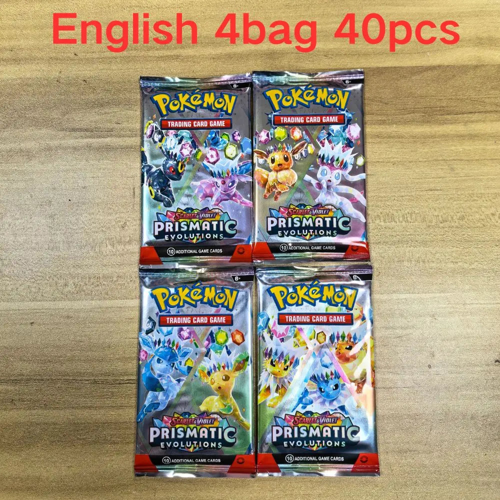 10/40PC Pokemon Card Shining Fates Style English Booster Battle Carte Trading Card Game Collection GX V EX Cards Toys Kids Gifts