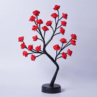 Rose Flower Tree Table Lamp