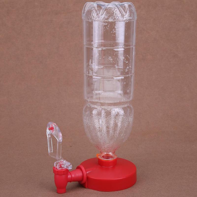 Upside Down Beverage Dispenser for Bottles