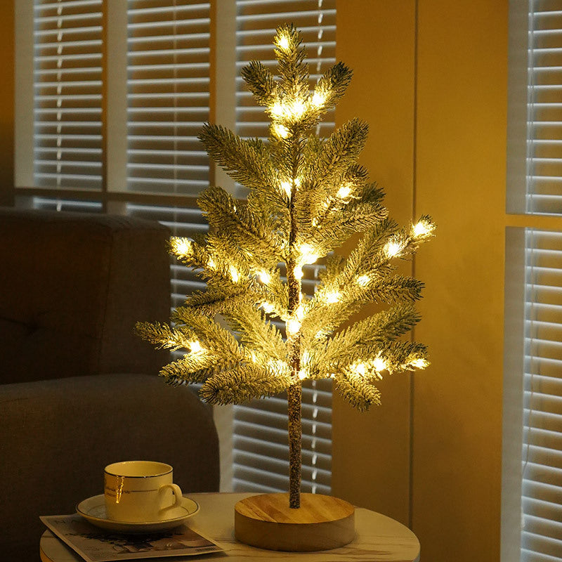 Decorative Lighted LED Battery Operated PineTree