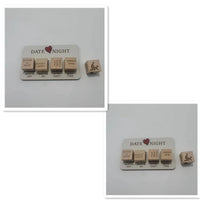 Wooden Date Night Dice