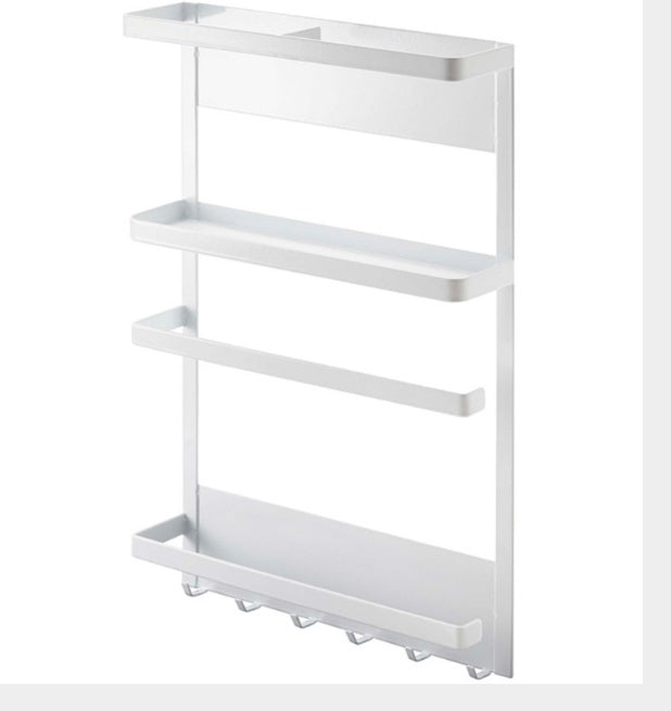 Refrigerator Rack Side Hanging Magnet Shelf Rack