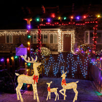 Christmas Deer Lighting Garden