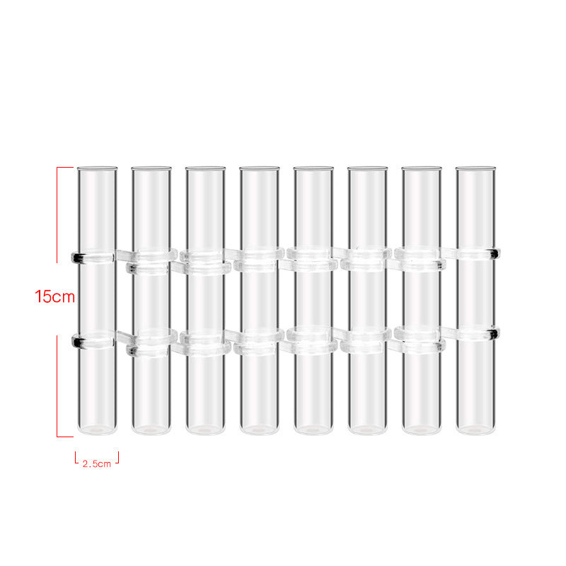 Clear Glass Test Tube Vase