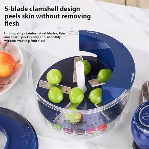 Electric Garlic & Fruit Peeler for Fast Kitchen Prep