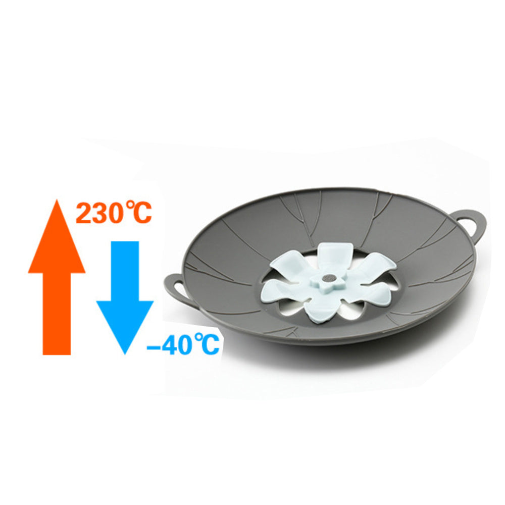 Kitchen Gadget Silicone Spill-Proof Pot Utensil Cover