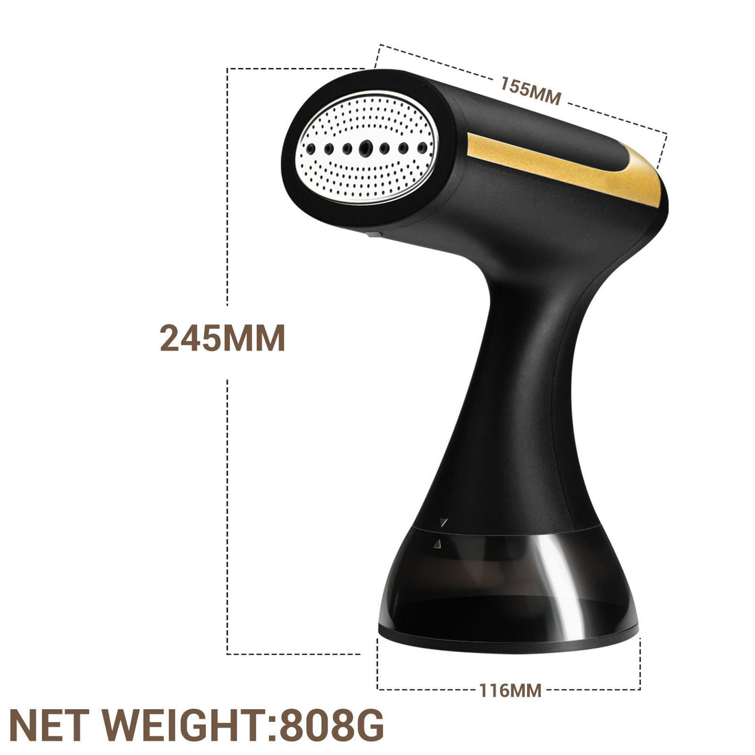 Compact Travel & Home Clothes Steamer – Fast Wrinkle Removal