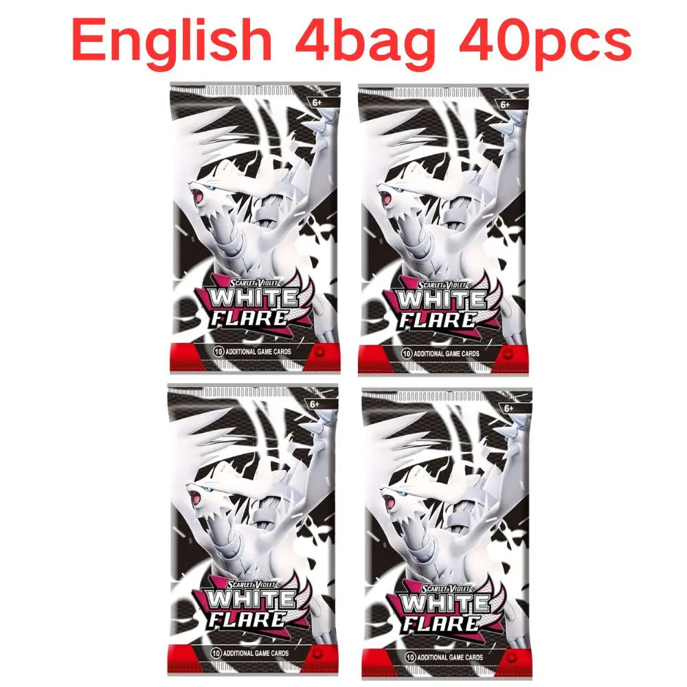 10/40PC Pokemon Card Shining Fates Style English Booster Battle Carte Trading Card Game Collection GX V EX Cards Toys Kids Gifts