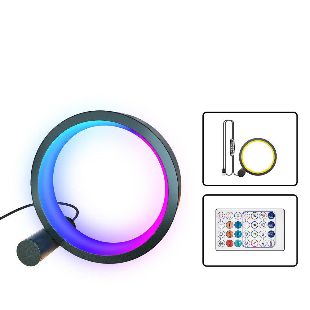 Smart LED Music Rhythm Night Light – Color-Changing Lamp