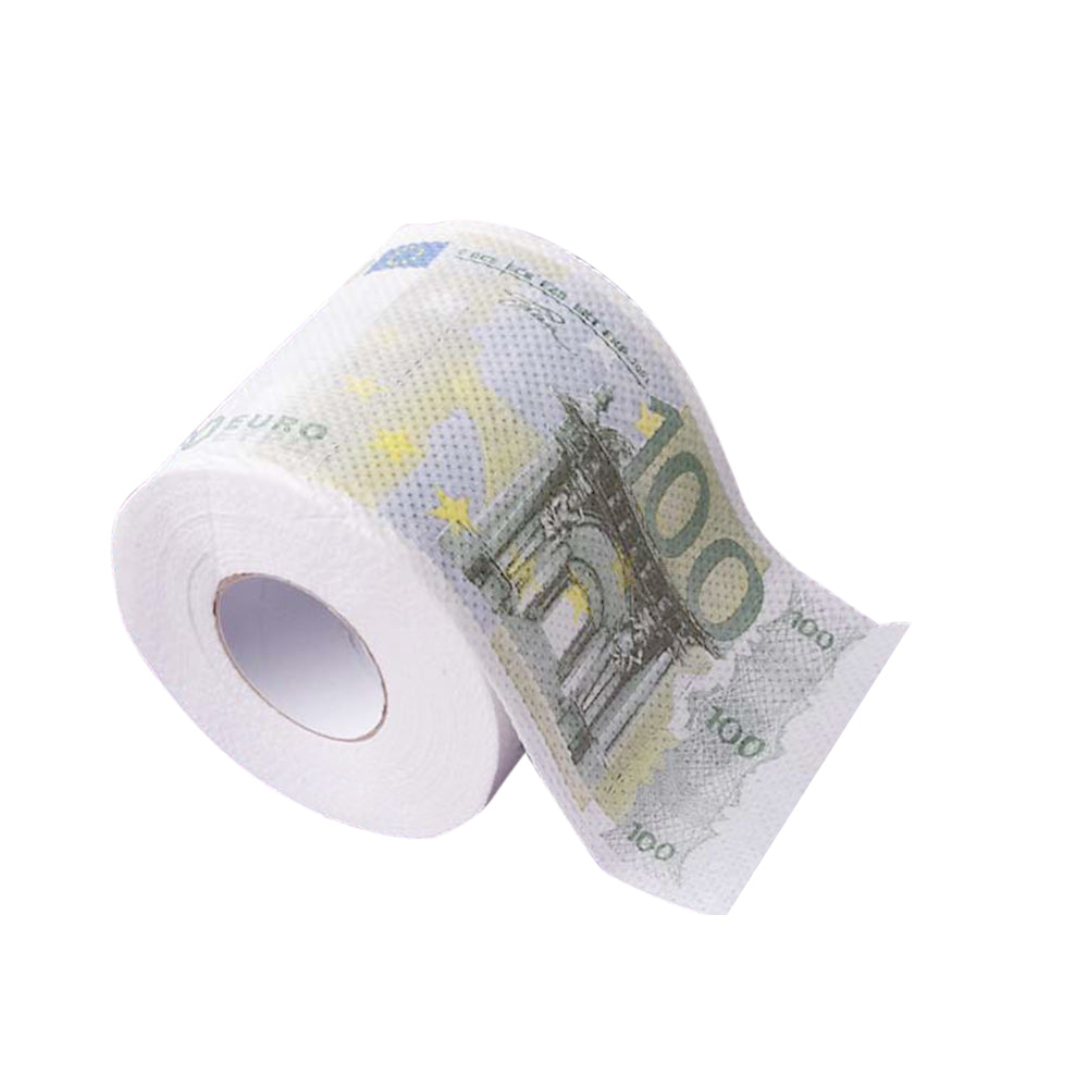 CashRoll™  |  Household Currency Toilet Paper with Core