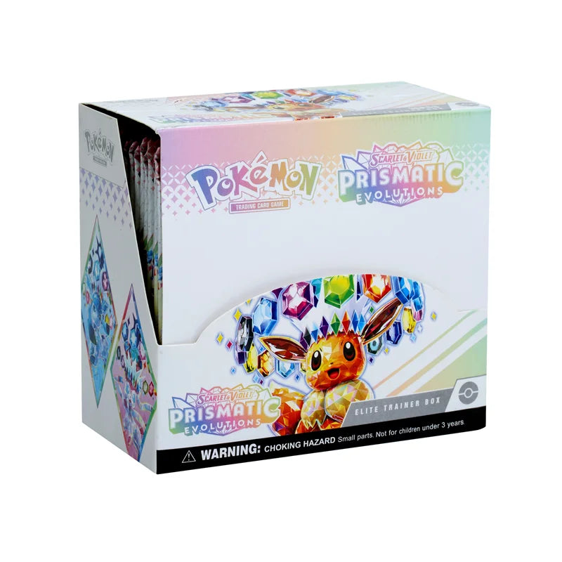 360Pcs Pokemon Card MEGA EVOLUTION Lucario Prismatic Evolutions Game Cartoon English Booster Battle Transaction Card Gift