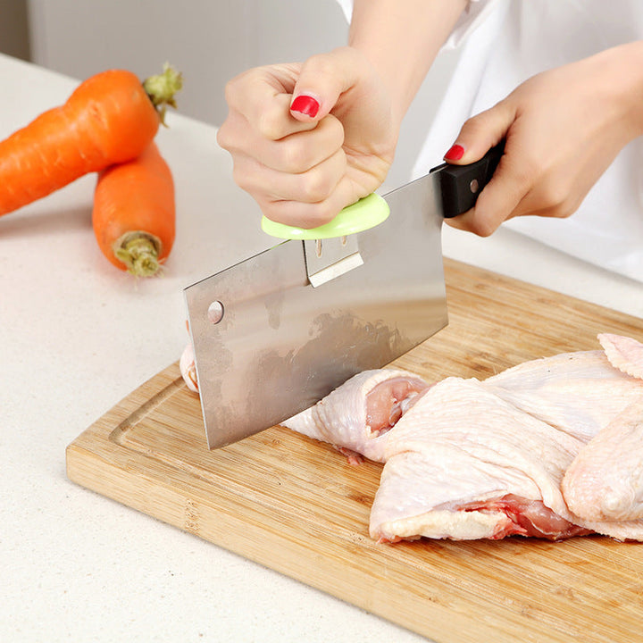Stainless Steel Vegetable Cutting Booster Knife Holder