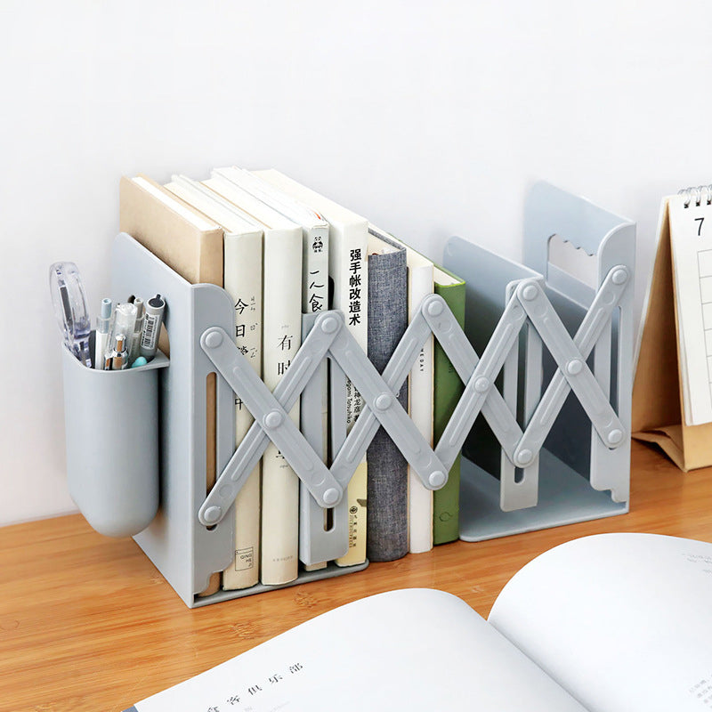 FoldAway™   |  Retractable Bookends for Shelf Books