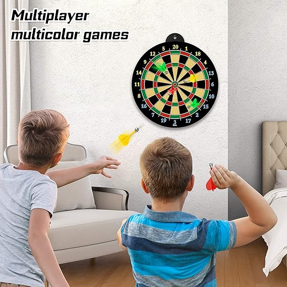Magnetic Dart Board - 12pcs Magnetic Darts